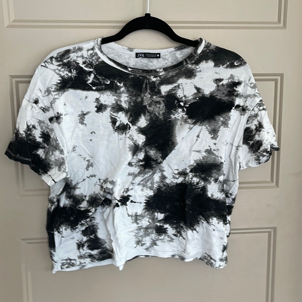 Zara tie dye tee